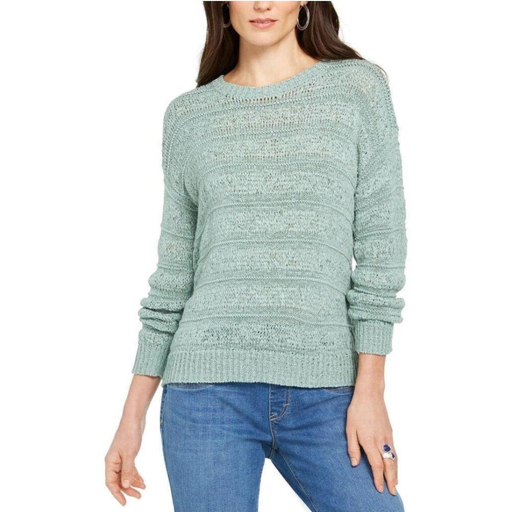 NWT Style & Co Petite Sweater Blue LP